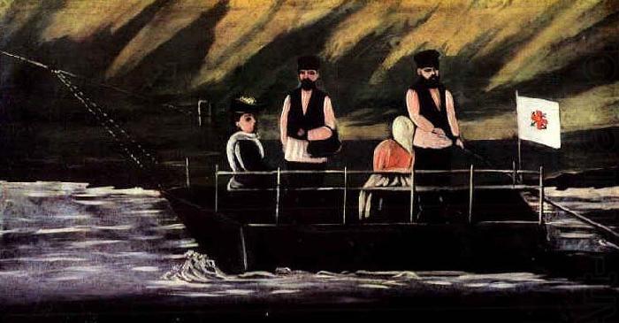 Niko Pirosmanashvili The Ferry at Didubeh china oil painting image